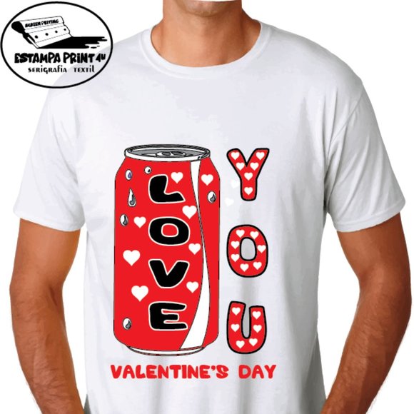 LOVE YOU T-SHIRT UNISEX VALENTINE'S DAY - Picture 1 of 1